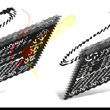 Battery for TomTom Golfer 2, Runner 3, Runner 2, Runner 1, Spark Cardio Music GPS, Adventurer, TomTom 1S1P-PP332727AE 200mAh from CELLONIC