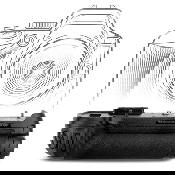 MB-D12 Batteriegriff für Nikon D800, D800E, D810, D810A, D810E Kameras – EN-EL15 Vertikaler Hochformatgriff