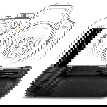 MB-D200 Batteriegriff für Nikon D200 Kameras – EN-EL3e Vertikaler Hochformatgriff