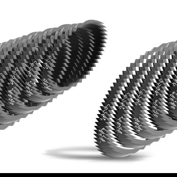 8x Anelli adattatori CELLONIC per filtro ‘step down’ per accessori di fotocamera come filtri e parasole con diametro più piccolo su obiettivo con ø filettatura maggiore