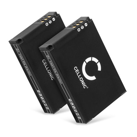 2x Batteria FXDC02 72-011-00 per fotocamera Drift Ghost S, Ghost S HD, HD Ghost Affidabile ricambio da 1750mAh, marca CELLONIC