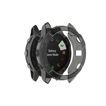 subtel Protection pour Garmin Fenix 6X / Fenix 6X Pro / Fenix 6X Pro Solar - 51mm - coque couleur Transparent anti rayure pour la monture de votre montre connectée.