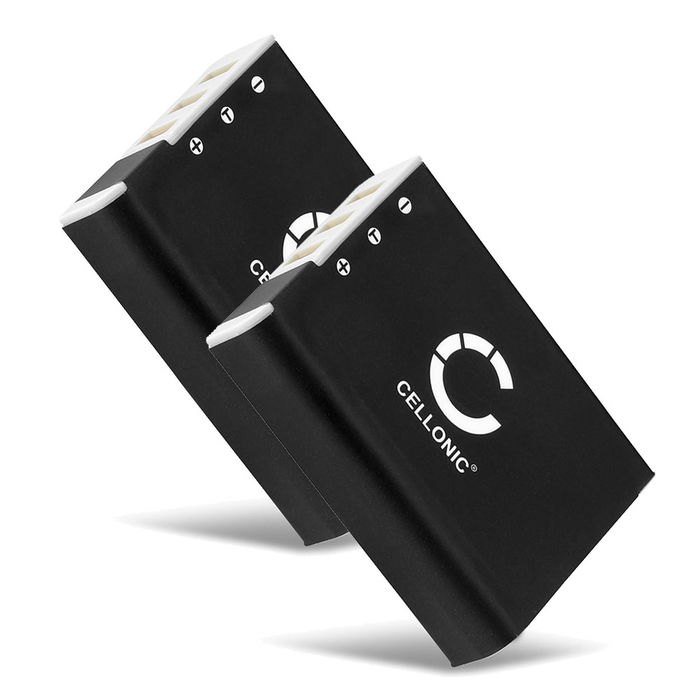 2x Batterie pour Fuji FinePix X100 Accu 1800mAh - Batterie de rechange appareil photo et caméra