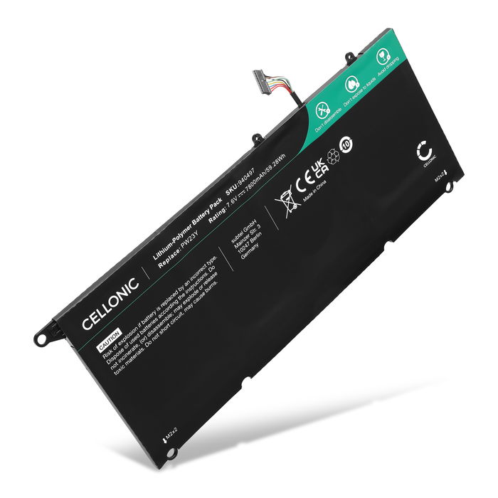 Dell PW23Y Batteria della subtel 7800mAh 7.6V