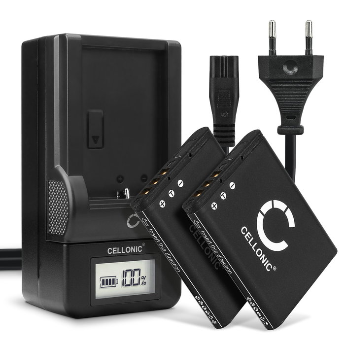 Batteria VW-VBX070 per fotocamera Panasonic HX-DC1, HX-DC2, HX-DC3, HX-DC10, HX-WA10 Affidabile ricambio da 740mAh, marca CELLONIC