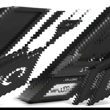 2x Batteria NB-4L per fotocamera Canon Legria Vixia Mini Digital IXUS 220 HS 60 70 75 80 IS 100 115 130 230 255 Elph 330 HS 300 100 SD750 SD1400 Affidabile ricambio da 850mAh, marca CELLONIC + Caricabatteria