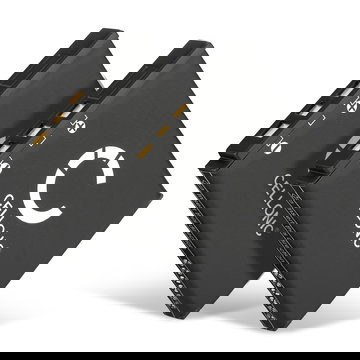 2x Batterie pour Medion Life P42010, Life X47002, P43010, P47350, Life S47000, VG0376122100001 700mAh de CELLONIC