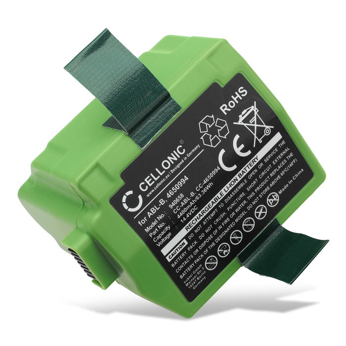 iRobot Roomba S9 Plus Batterie 4400mAh de CELLONIC