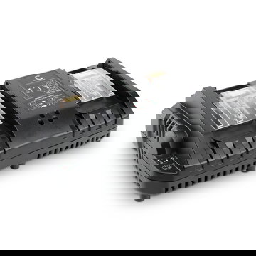 Mini caricabatteria compatibile DC18RCT, DC18RC, DC18RA, DC18SD per batterie ioni litio 14.4V-18V Makita BL1415, BL1430, BL1440, BL1450 BL1460 BL1430B BL1440B