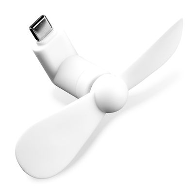 CELLONIC Ventilatore da smartphone, ventola usb-c compatibile con tutti i cellulari con porta USB C, bianco rinfrescati quando navighi col tuo telefono