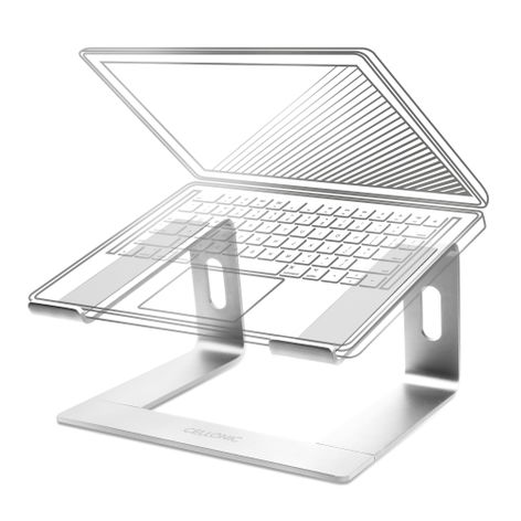 Laptop Stand – ABS Black from CELLONIC