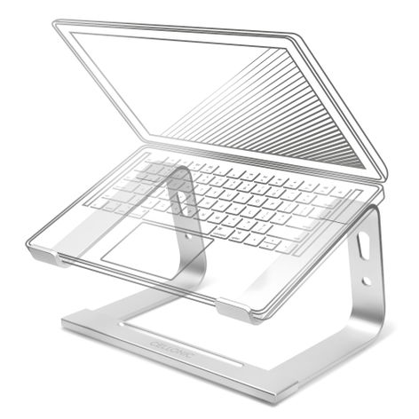 Laptop Stand – Aluminium Black from CELLONIC