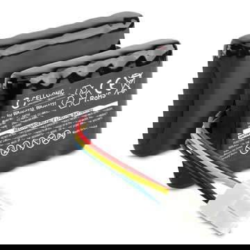 2x Akku für Worx Landroid S300, WR105SI, Landroid S Basic, WR106SI, WR102SI, Landroid S500i, WR101SI, Landroid S500i (WA3230, WA3231, 50032492) 2500mAh von CELLONIC