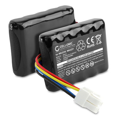 2x Batterie pour Worx Landroid S300, WR105SI, Landroid S Basic, WR106SI, WR102SI, Landroid S500i, WR101SI, Landroid S500i (WA3230, WA3231, 50032492) 2500mAh de CELLONIC