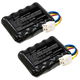 2x 2500mAh 20V