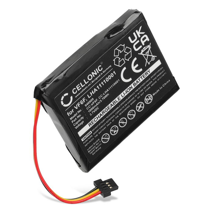 TomTom Start 52 Akku 1000mAh Ersatzakku Batterie von CELLONIC