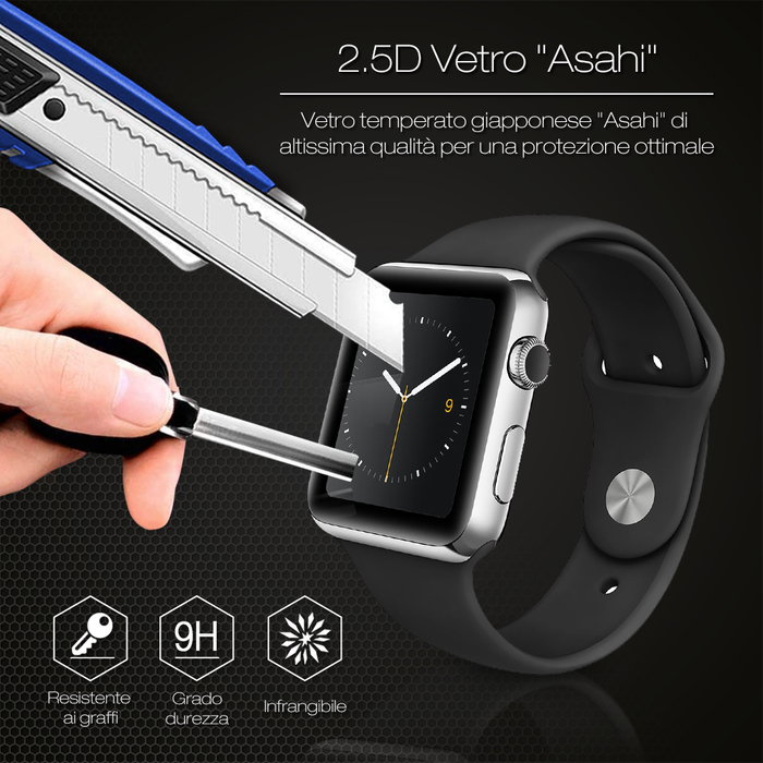 SBS - Pellicola protettiva TEFSTSKINWATCH per smartwatch