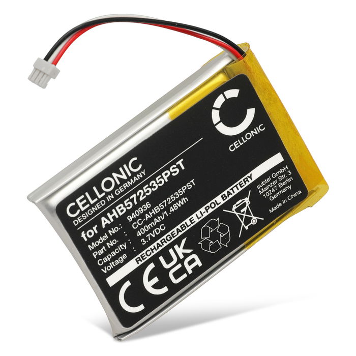Jabra AHB572535PST Batteria marcata Cellonic, 400mAh di capacità
