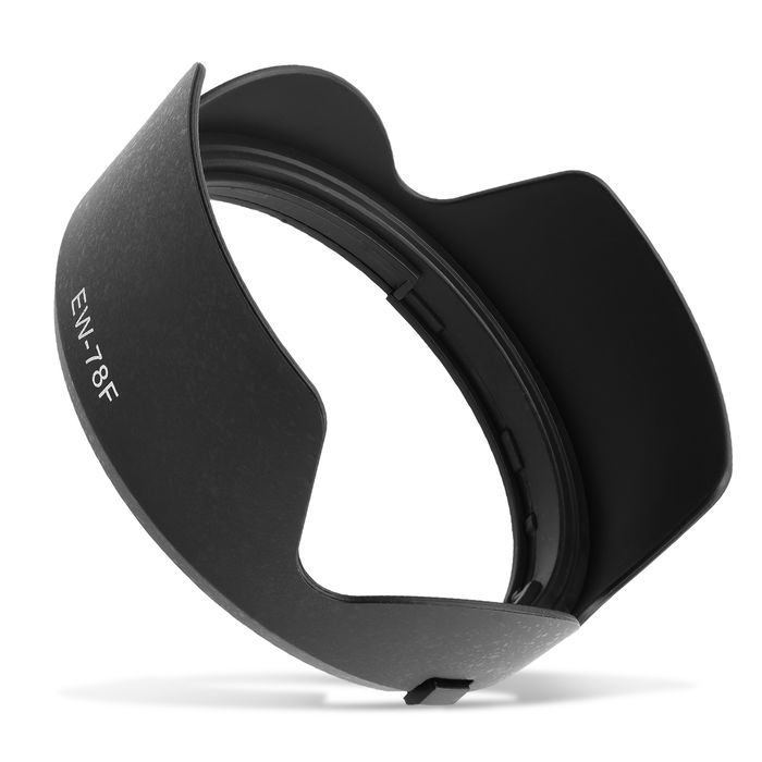 EW-78F Appareil photo Pare-soleil pour Canon RF 24-240mm f/4-6.3 IS USM – Plastique baïonnette Fleur / Tulipe / Pétale Pare-soleil de CELLONIC