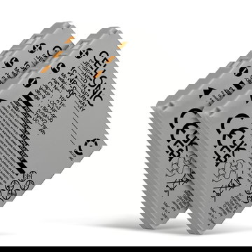 2x Batterie pour Rollei Compactline 203 110 103 82 SE Prego dp4200 dp5200 dp5700 dp6200 RCP-8325XS X-8 Compact 750mAh de CELLONIC