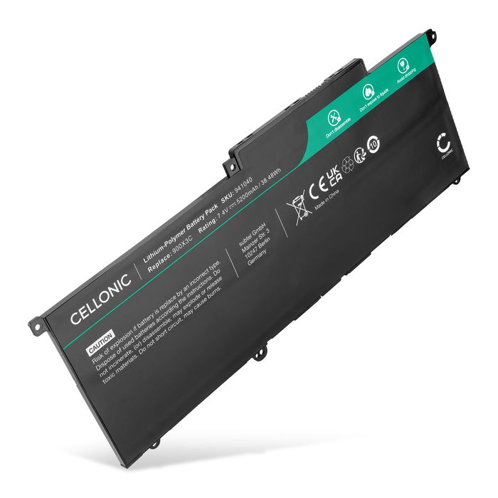 Akku für Samsung AA-PBXN4AR Laptop, 7.4V Ersatzakku 5200Ah Batterie