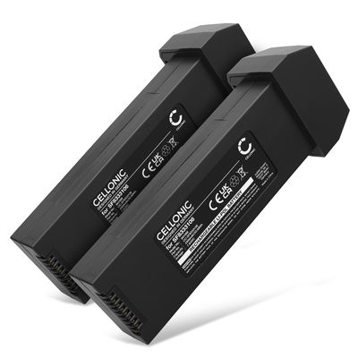 2x Ersatzakku SF8333106 - Ersatz Akku für Holy Stone HS720 / HS720E Drohnen / Drone Controller Zusatzakku - 4300mAh Batterie