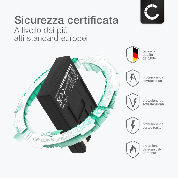 Batteria Canon NB-3L Li-Ion 750mAh 3.7V - Canon