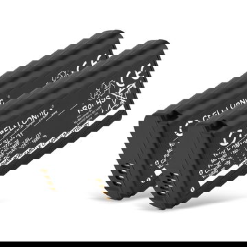 2x Batteria per Panasonic Lumix DC-S1 Lumix DC-S1H Lumix DC-S1R Lumix S1 Lumix S1H Lumix S1R DMW-BLJ31 (3400mAh, 7.4V) marca CELLONIC