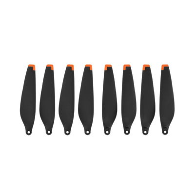 8x DJI Mini 3 Pro Propeller Ersatz + Schrauben & Schraubendreher - Laufleise Flügelpropeller für DJI mini 3 Pro im Zweifarbendesign Schwarz/Orange