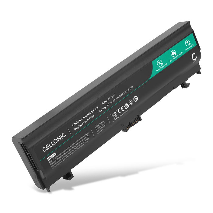 Akku für Lenovo SB10H45074 71 OONY489 L560 L570 Laptop, 10.8V Ersatzakku 4400mAh Batterie