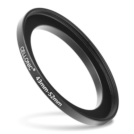 43mm - 52mm Bague Step-Up Adaptateur de Filtre pour Appareil Photo de CELLONIC pour objectifs