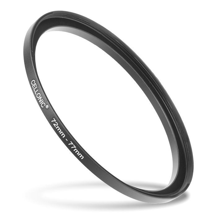 Anello adattatore 55mm ->82mm CELLONIC ‘step up’ per filtro e parasole di fotocamera Canon, Nikon, Sony, Olympus con diametro più grande su obiettivo con ø più piccolo