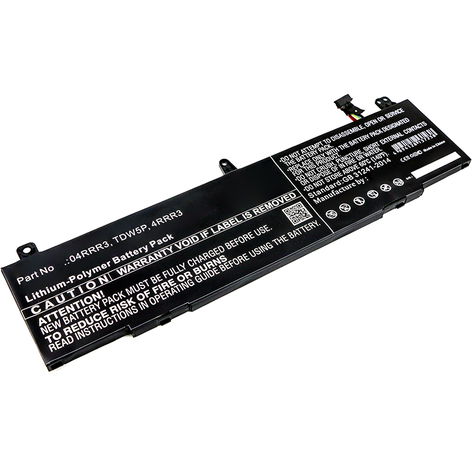 Akku für Dell Alienware 13 R3 Laptop - 4800mAh 15.4V