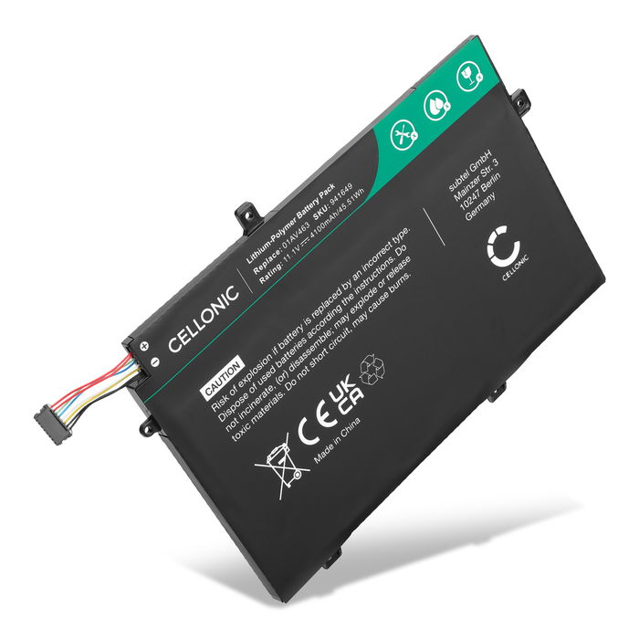 Lenovo ThinkPad L590 Batterie 11.1V 4100mAh de subtel