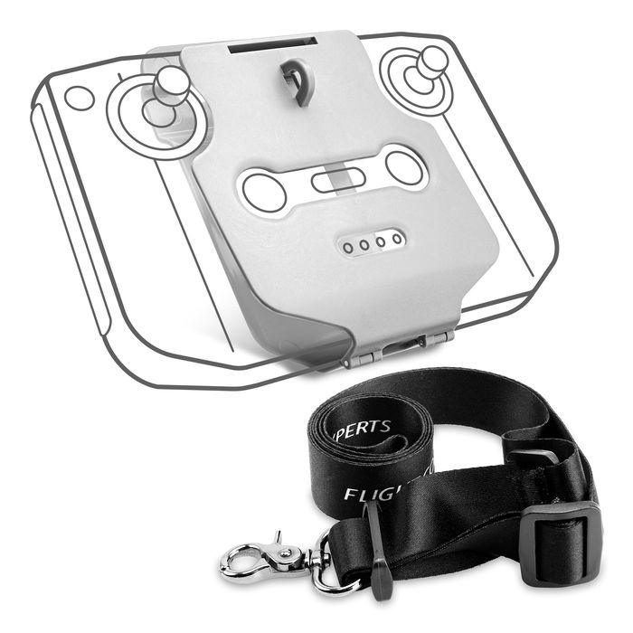 DJI mini 2 Trageband für Drohnenfernsteuerung, Nackengurt mit Halterung - Fallschutz