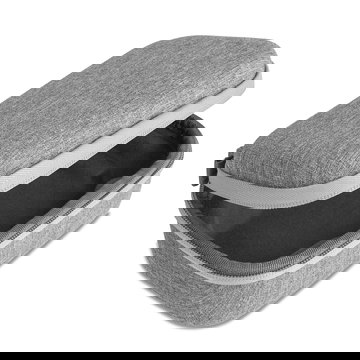 Custodia protettiva per controller DJI Mini 3 / 3 Pro – elegante astuccio grigio con cerniera e manico – Protegge lo schermo da urti e colpi