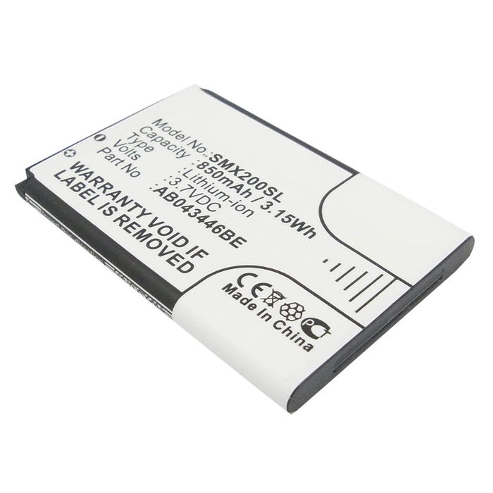 Akku für Samsung SGH-E250 Ersatzakku 850mAh, Batterie Handyakku