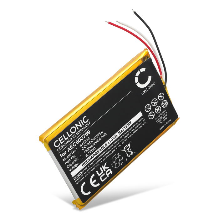 SteelSeries Arctis 7P Batterie 1200mAh de Cellonic