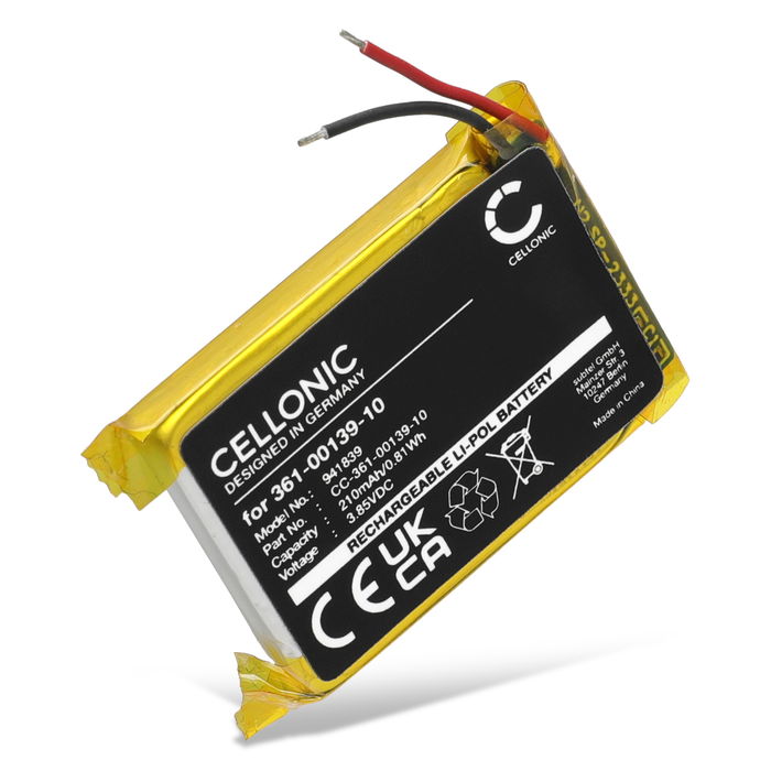 Garmin 361-00139-10 Akku 210mAh Ersatzakku Batterie von Cellonic