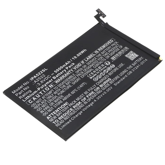 Apple iPad Mini 6 (2021) - A2568 Akku 5000mAh Ersatzakku Batterie von Cellonic