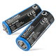 2x 1900mAh 3.6V