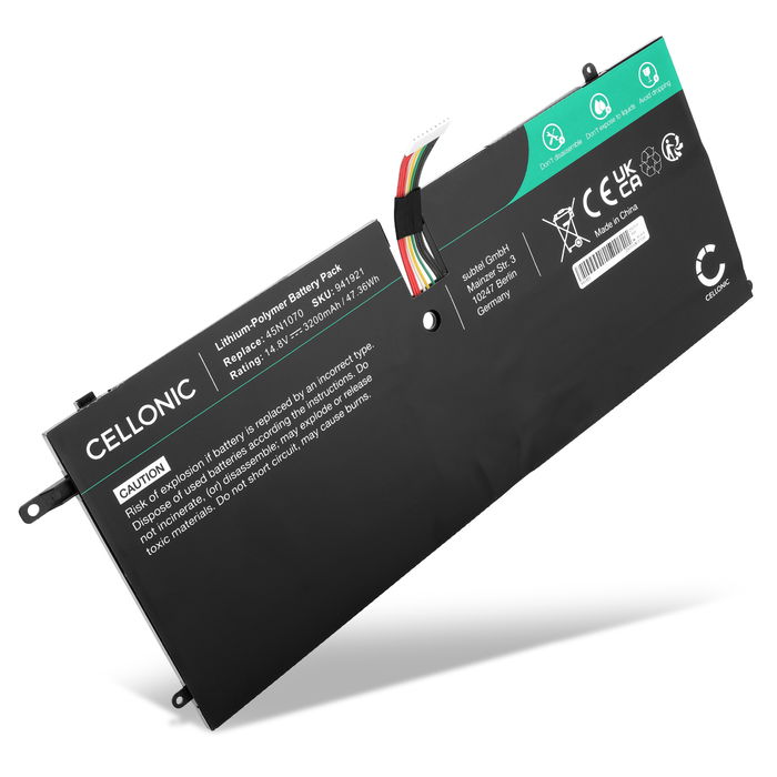 Lenovo ThinkPad X1 Carbon Batteria della Cellonic, 3200mAh 14.8V