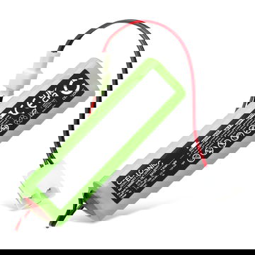 Batterie 2606B-7E, 54124 triangle pour télécommande HBC Radiomatic Patrol S, RV 2000mAh