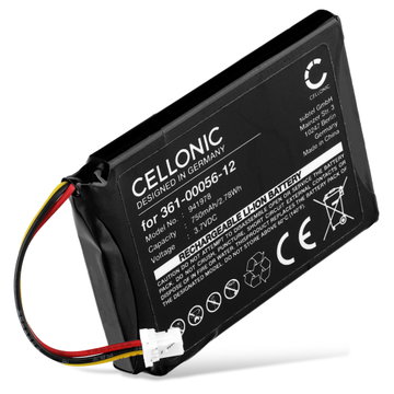 Akku für Garmin Edge Explore 2, Dezl OTR700, 361-00056-12 (750mAh, 3.7V) von CELLONIC