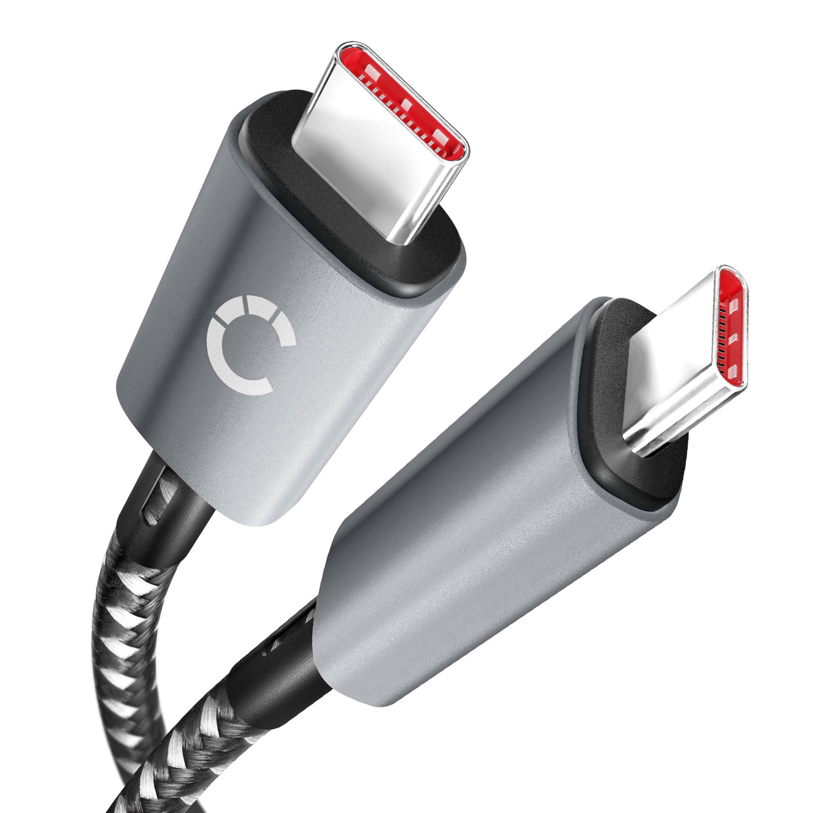 Cavo USB C To USB A CELLONIC 3A - Ricarica Rapida E Trasferimento Dati Per Notebook, Smartphone, Tablet - Grigio, 1 Metro