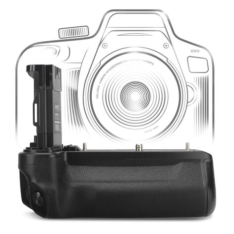 BG-R10 Battery Grip for Canon EOS R5, R5 C, R6, R6 Mark II – Vertical Portrait Grip for LP-E6N, LP-E6NH Batteries from CELLONIC