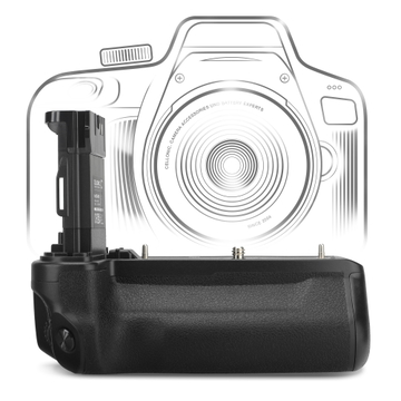 Canon EOS R6 Impugnatura verticale battery grip per macchina fotografica – aumenta la stabilità e l’autonomia operativa della tua fotocamera