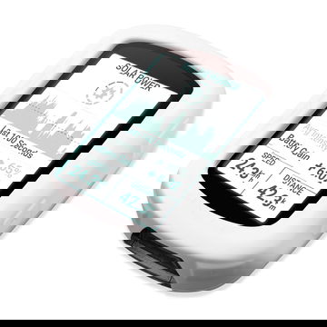 Coque Silicone blanc pour GPS de vélo Garmin Edge 540 / Edge 840 - Cover Bumper de protection système de navigation vélo moto et autres sports