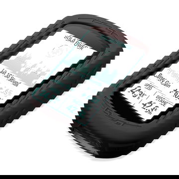 Protezione CELLONIC® silicone compatibile con Garmin Edge 540 / Edge 840 & Solar Custodia cover in Silicone assorbi-urti, case per navigatore su bici, bumper nero