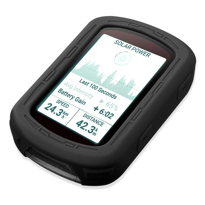 Garmin Edge 840 Coque Silicone noir pour système de navigation portable